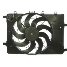 Ventilator radiator GMV SRL, OPEL ASTRA J, 2009-2017; CHEVROLET CRUZE, 2009- motor 1,6/1,6 Turbo; 1,8 benzina; cv automata; 400 mm; 4 pini, 400 mm; 4