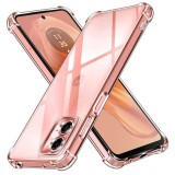 Husa pentru Motorola Moto G04 / Moto G04s / Moto G24 / Moto E14 - Techsuit Shockproof Clear Silicone - Clear