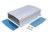 Carcasă aluminiu cu panou 148x200x48mm