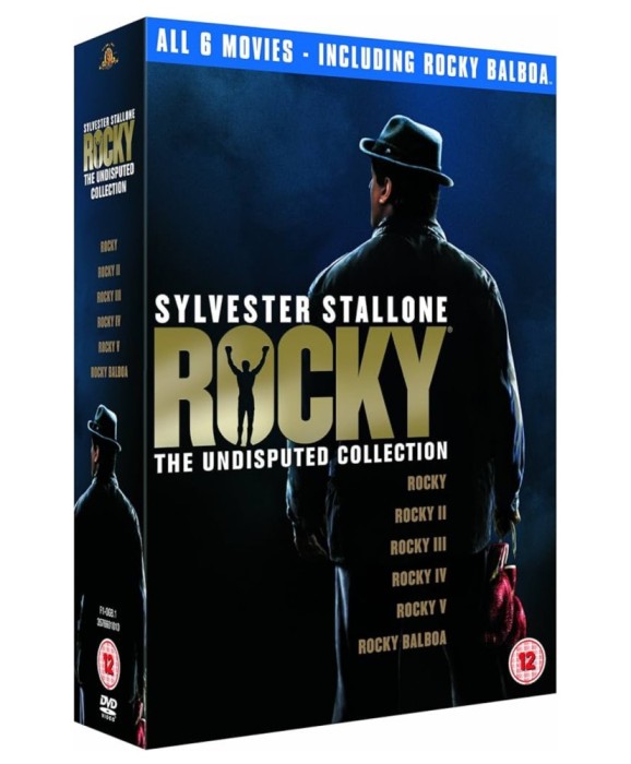Filme Rocky 1-6 : The Undisputed Complete Collection [DVD] BoxSet Original