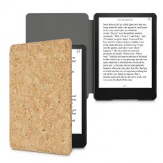 Husa pentru Amazon Kindle Paperwhite 11, Kwmobile, Maro, Pluta, 57398.24 foto