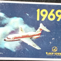 Calendar TAROM 1969