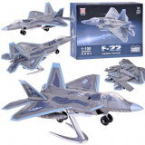 Set de cărămizi F-22 model de avion cu reacție 1:100 ZA5027