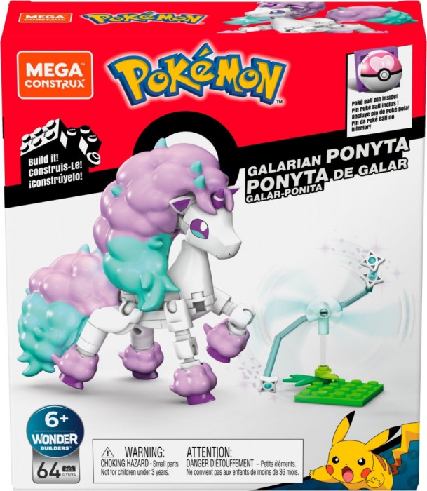 POKEMON MEGA CONSTRUX GALARIAN PONYTA SuperHeroes ToysZone