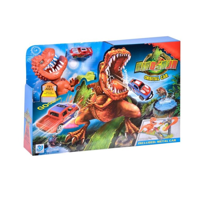 Pista cu dinozaur si masinuta, ATU-086704