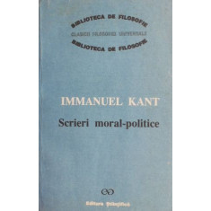 Scrieri moral-politice - Immanuel Kant