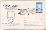Bnk fil Plic ocazional 100 ani de la nasterea lui Octav Onicescu Botosani 1992, Romania de la 1950, Oameni