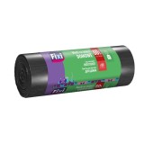 Saci Menajeri Fixi 60L, 50 buc/rola, Negri - Rezistenti