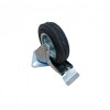 EMT. Roata pentru aparat de muls - cu sistem de franare, diametru 125 mm EMT3545-2
