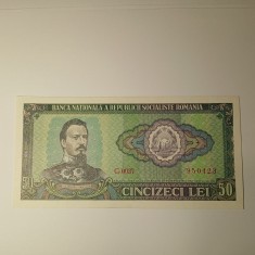 Di. 118. Bancnota 50 lei 1966 necirculata