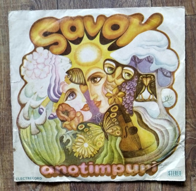 Savoy &amp;lrm;&amp;ndash; Anotimpuri, disc vinil, LP, Electrecord ST-EDE 01721, 1980 foto