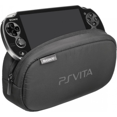 Husa de transport consola Sony Playstation Vita PS Vita, cu buzunare interioare foto