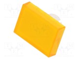 Lentilă EAO 22mm 61 Transparentă Galbenă Plastic