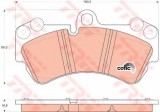 Set placute frana,frana disc VW TOUAREG (7LA, 7L6, 7L7) (2002 - 2010) TRW GDB1547