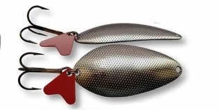 LINGURA OSCILANTA BERTILURE PARA NR.2 73MM/10GR NICKEL