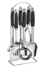 Set ustensile 7 piese Bohmann, suport inclus foto