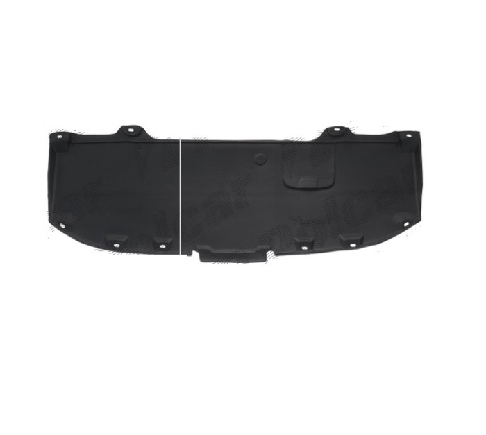 Spoiler bara protectie Mazda 3 (Bm), 06.2013-05.2019, montare fata, (PE); parte inferioara, RapidAuto