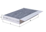 MAHLE LAK 684 Filtru, aer habitaclu
