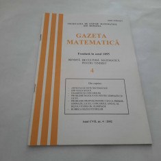 GAZETA MATEMATICA NR 4/2002