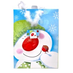 PUNGA - L Snowman with green hat foto