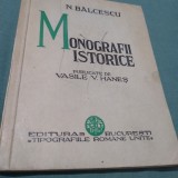 Cumpara ieftin N.BALCESCU -MONOGRAFII ISTORICE 1936