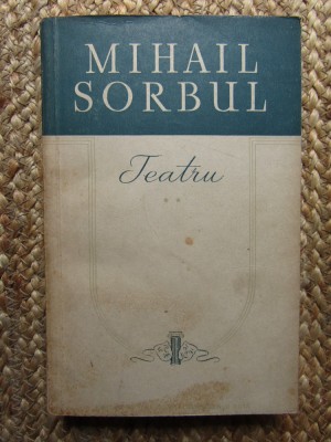 TEATRU-MIHAIL SORBUL VOL 2 foto