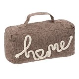 Opritor Usa Textil Maro Bej cu Maner și Imprimeu Home, CMCLASS