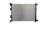 Radiator Kia Stonic 17-, motor: 1.2, 500x385x28, OEM/OES (Doowon), Aluminiu/ Plastic brazat, 25310-H8130