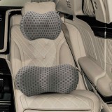 vidaXL Pernă cu pernă Ajustabil 2 pcs Gri Mesh 4D 42012713