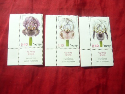 Serie Israel 1978 - Flora , 3 valori foto