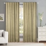 Draperie tip tesatura in cu rejansa transparenta cu ate pentru galerie, Madison, 150x225 cm, densitate 700 g/ml, Telma, 1 buc
