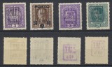 ROMANIA 1919 ocupatia in Pocutia lot 4 timbre sursarj original CMT pe Austria