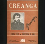ION CREANGĂ - FLOAREA FIRAN, POPA - ANTOLOGIE ȘCOLARĂ COMENTATĂ, STUDIU LITERAR
