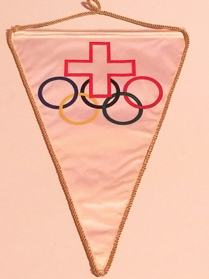 Fanion sportiv - Comitetul Olimpic din ELVETIA foto