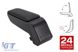 Bratara Rati model Armster S cu piele eco neagra potrivita pentru Dacia Duster 2009-2017 Performance AutoTuning