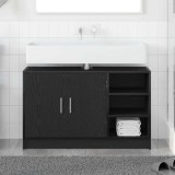 vidaXL Dulap chiuvetă Stejar negru 90x29x55 cm Lemn prelucrat