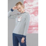 Set pijama &icirc;n dungi Rayas, Gisela 2/1556 - Marino, 3-M Standard