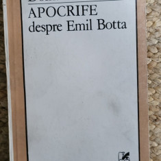 Doina Uricariu - Apocrife despre Emil Botta