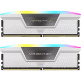 Memorie Vengeance RGB White 32GB DDR5 6400MHz CL32 Dual Channel Kit, Corsair