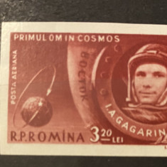 ROMANIA 1961 LP 516 a PRIMUL OM IN COSMOS, MNH