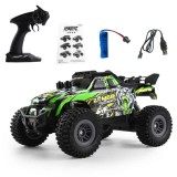 Masina cu telecomanda Buggy off-road cu lumini LED, incarcare USB, acumulator inclus 3.7V, 21x15x6 cm