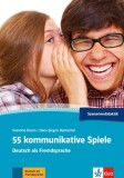 55 kommunikative Spiele - Paperback brosat - Hans-J&uuml;rgen Hantschel, Susanne Daum - Klett Sprachen