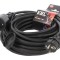 Prelungitor Alimentare Negru 15m 16A 3x2.5mm2