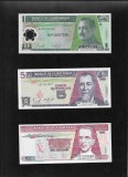 Set Guatemala 1 + 5 + 10 quetzales 2006 unc, America Centrala si de Sud