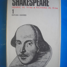 HOPCT TEATRU -SHAKESPEARE EDIT UNIVERS VOL 1 HENRIC AL VI LEA-1982-600 PAGINI