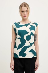 Abercrombie &amp; Fitch bluza din in femei, culoarea bej, modelator, KI140-5080