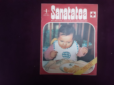 Revista Sanatatea Nr.4 - 1977 foto