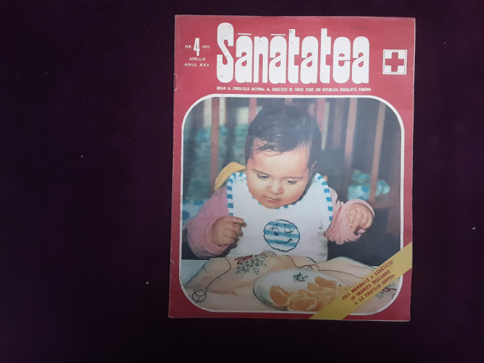 Revista Sanatatea Nr.4 - 1977