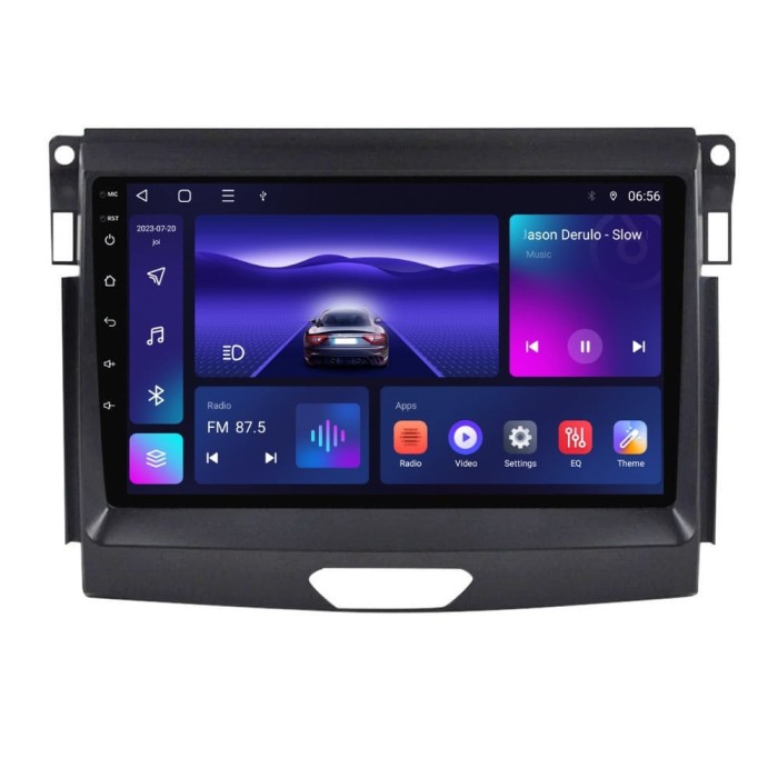 Navigatie dedicata cu Android Ford Ranger dupa 2015 fara navigatie originala,