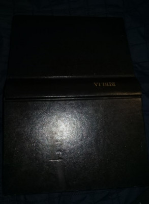 Biblie veche,Biblia sau Sfinta scriptura,Vechiului si noului testament,cu trimet foto